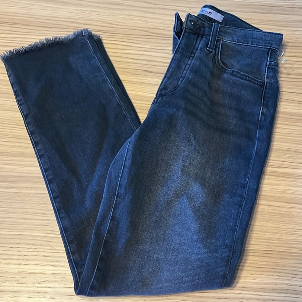 Joe’s Jeans. The OG Straight Ankle Fantine. 24. Black
